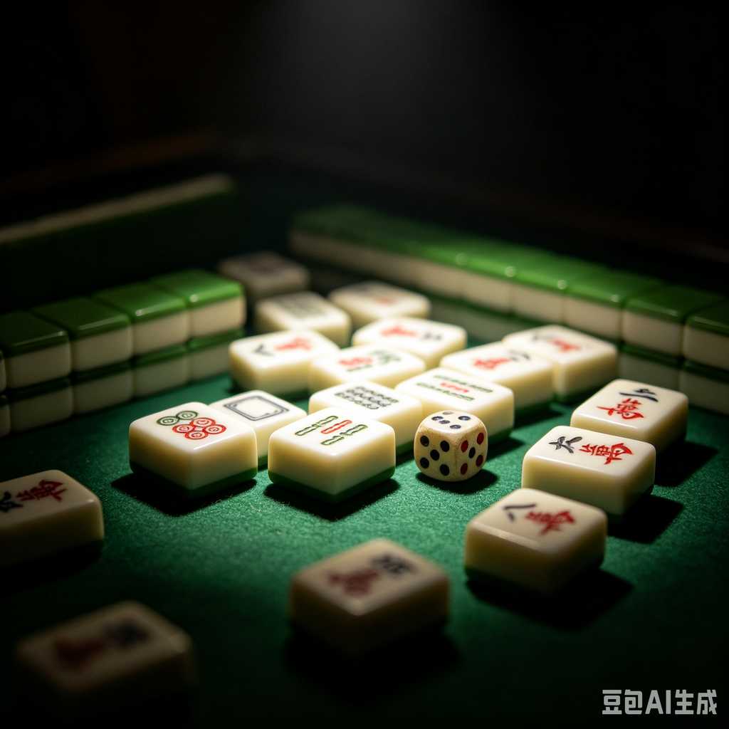 transparent mini mahjong set